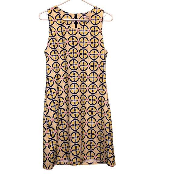 Toi et Moi Dresses & Skirts - Toi et Moi Womens Sleeveless Sheath Dress Medium Geometric Print NWT